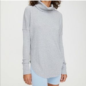 TNA cowl neck pullover